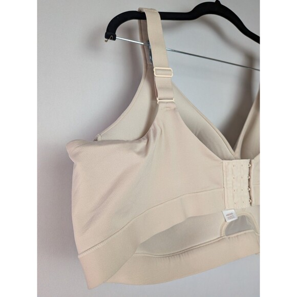 Cacique Bra 48DDD Lightly Lined No-Wire Beige Tan Lane Bryant Wireless Plus Size - Picture 6 of 14